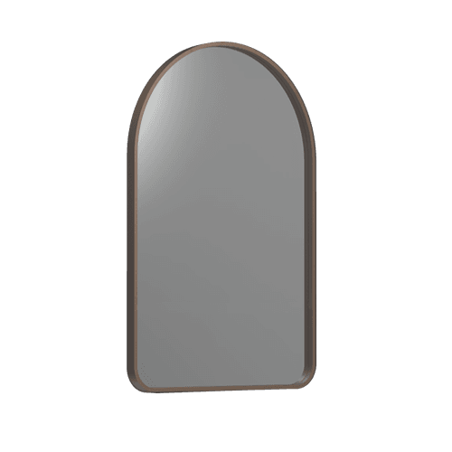 Frame XL 600 Arch Mirror Aged Brass
