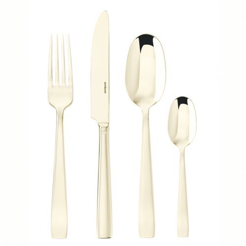 Flat PVD Champagne 24 Piece Set