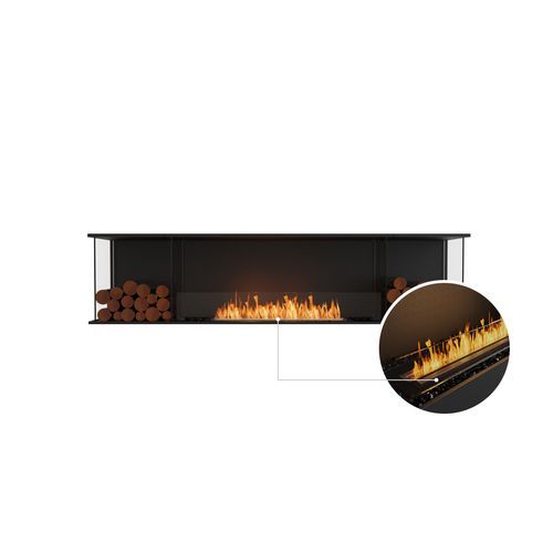 EcoSmart™ Flex 86BY.BX2 Bay Fireplace Insert