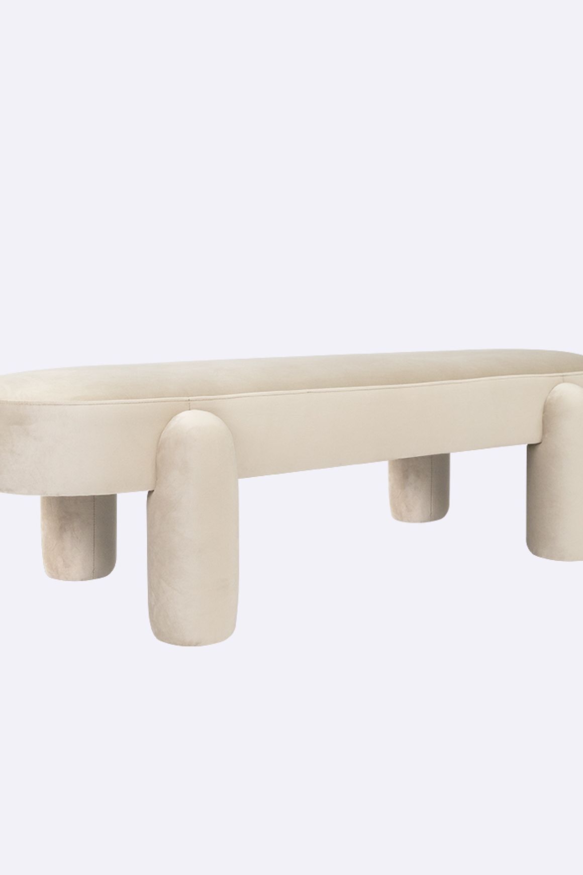 Freya Bench | Latte