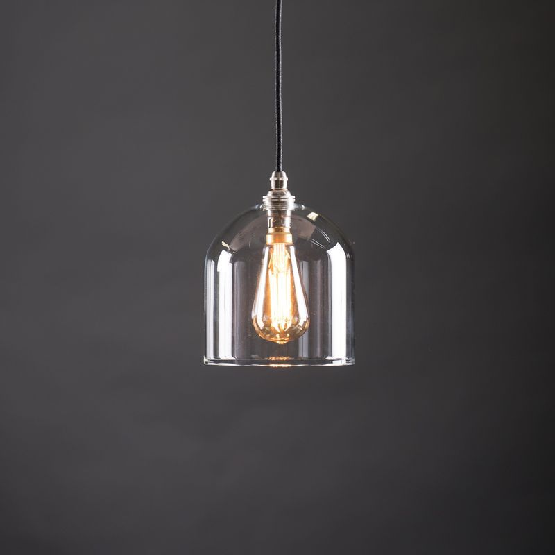 Frieda Glass Pendant - Clear