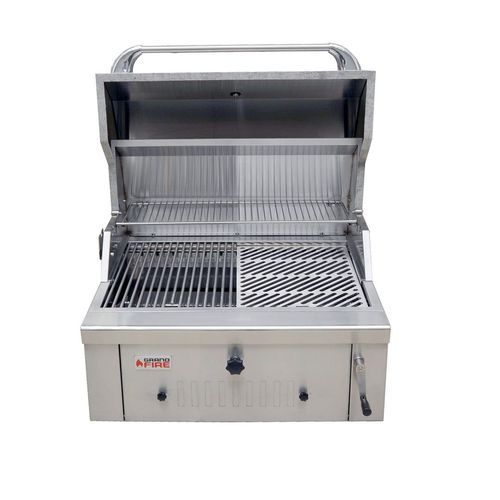Grandfire Deluxe - 30″ Charcoal BBQ | For In-Build