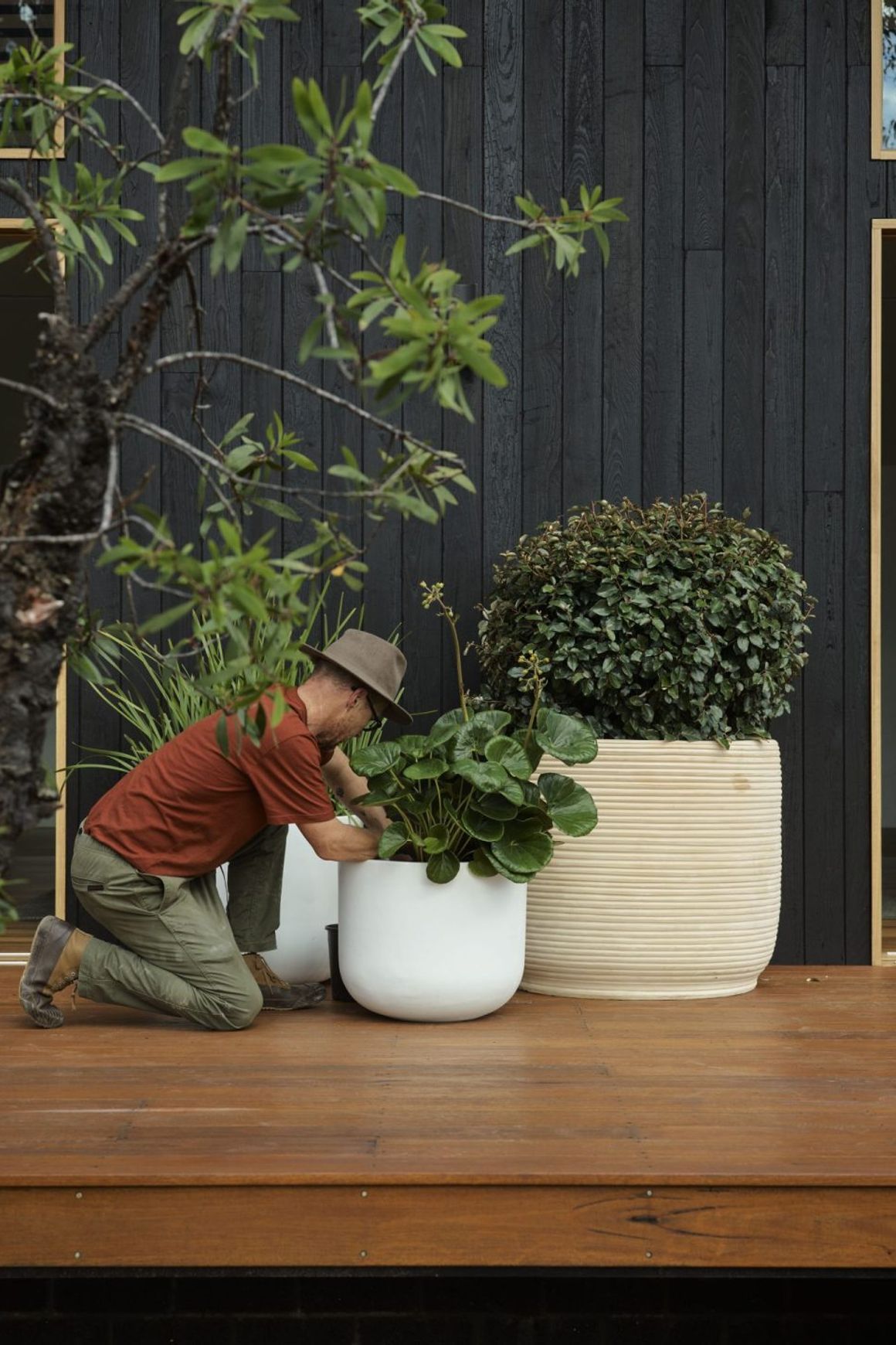 Handthrown Terracotta Coil