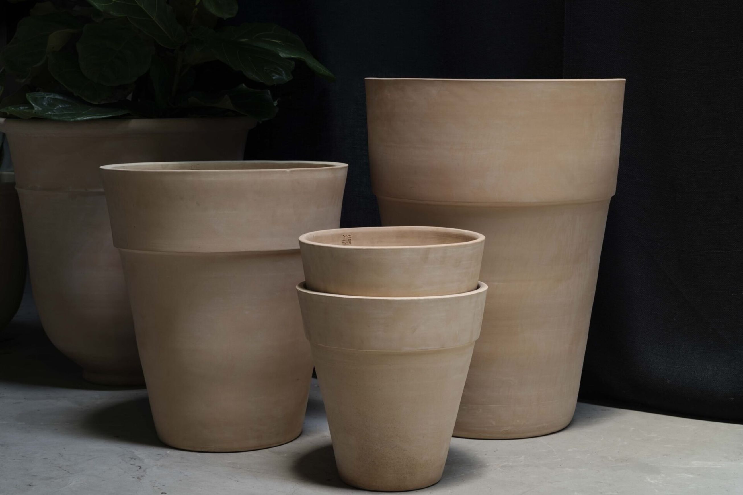 Handthrown Terracotta Conical