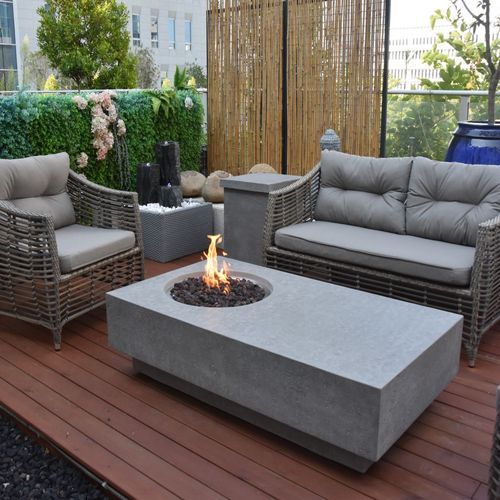Whakaari Outdoor Gas Fire Pit