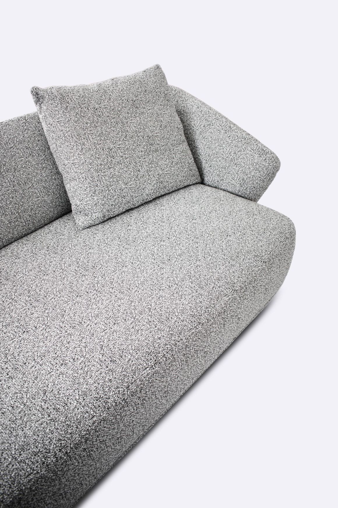 Gemma 1 Piece Sofa | Pebble