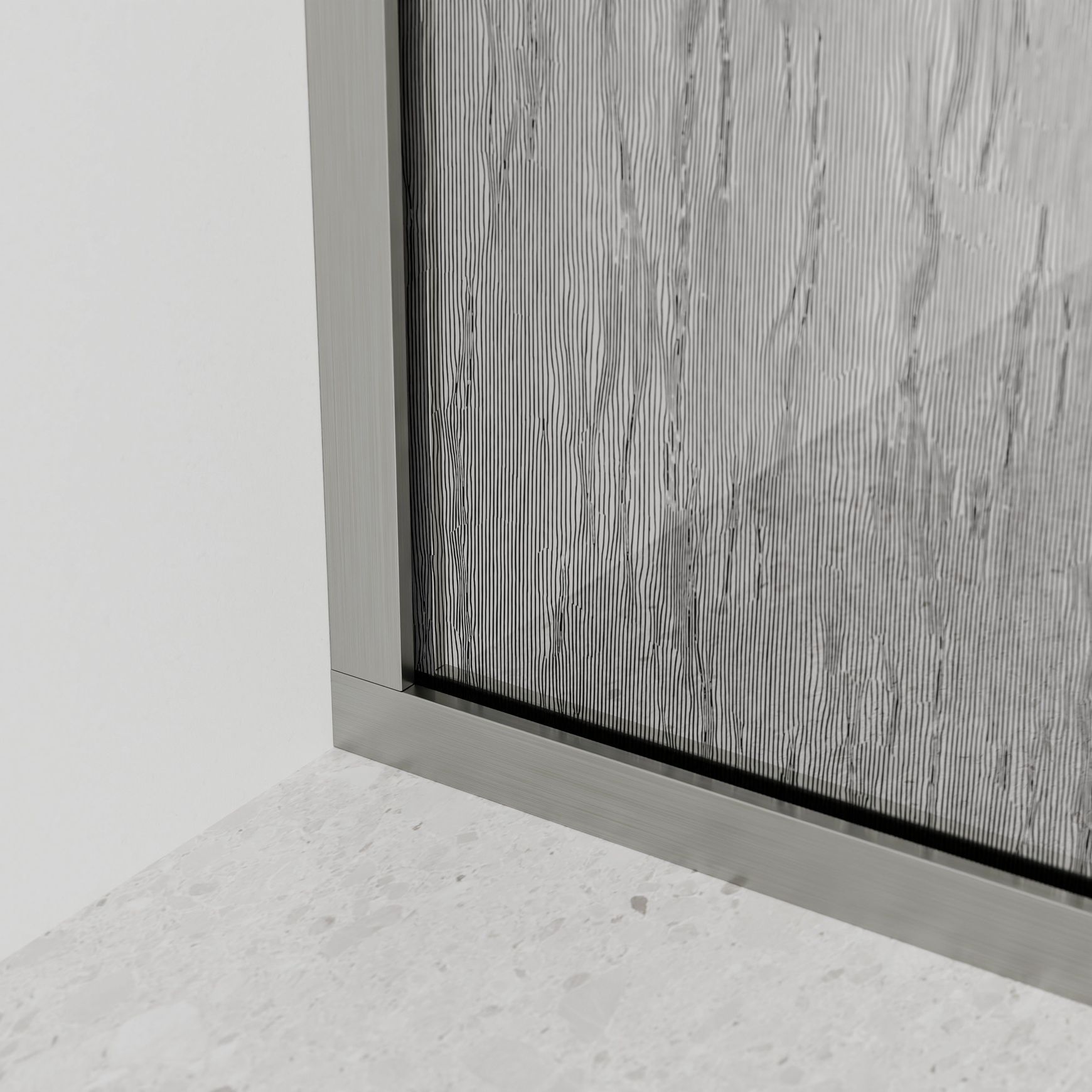 Code Allure Shower Screen Glass Range| 1050mm