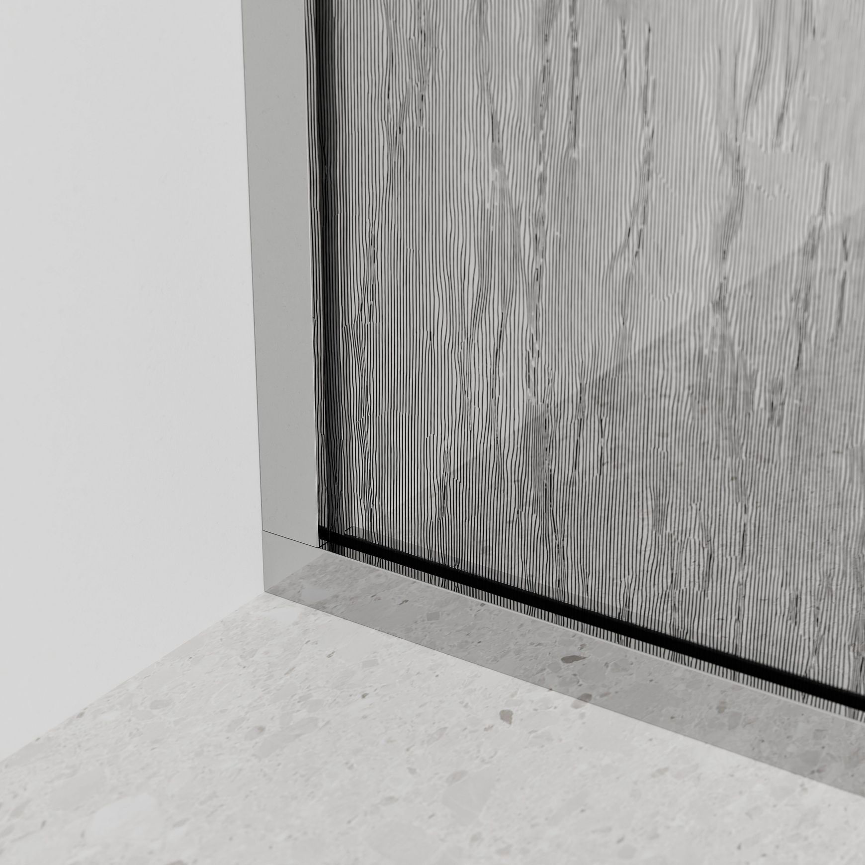 Code Allure Shower Screen Glass Range| 1050mm