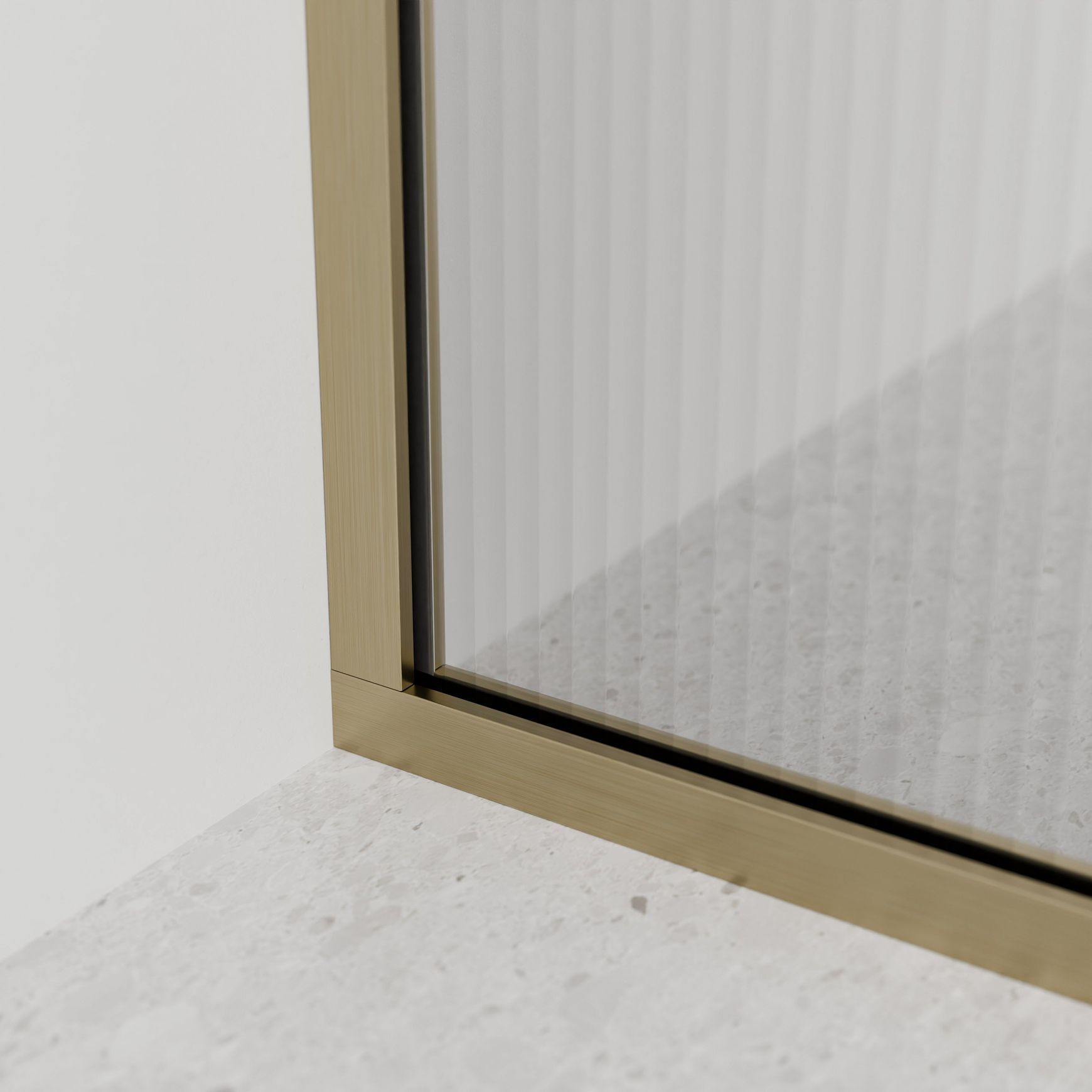 Code Pillar Shower Screen Glass Range | 1200MM
