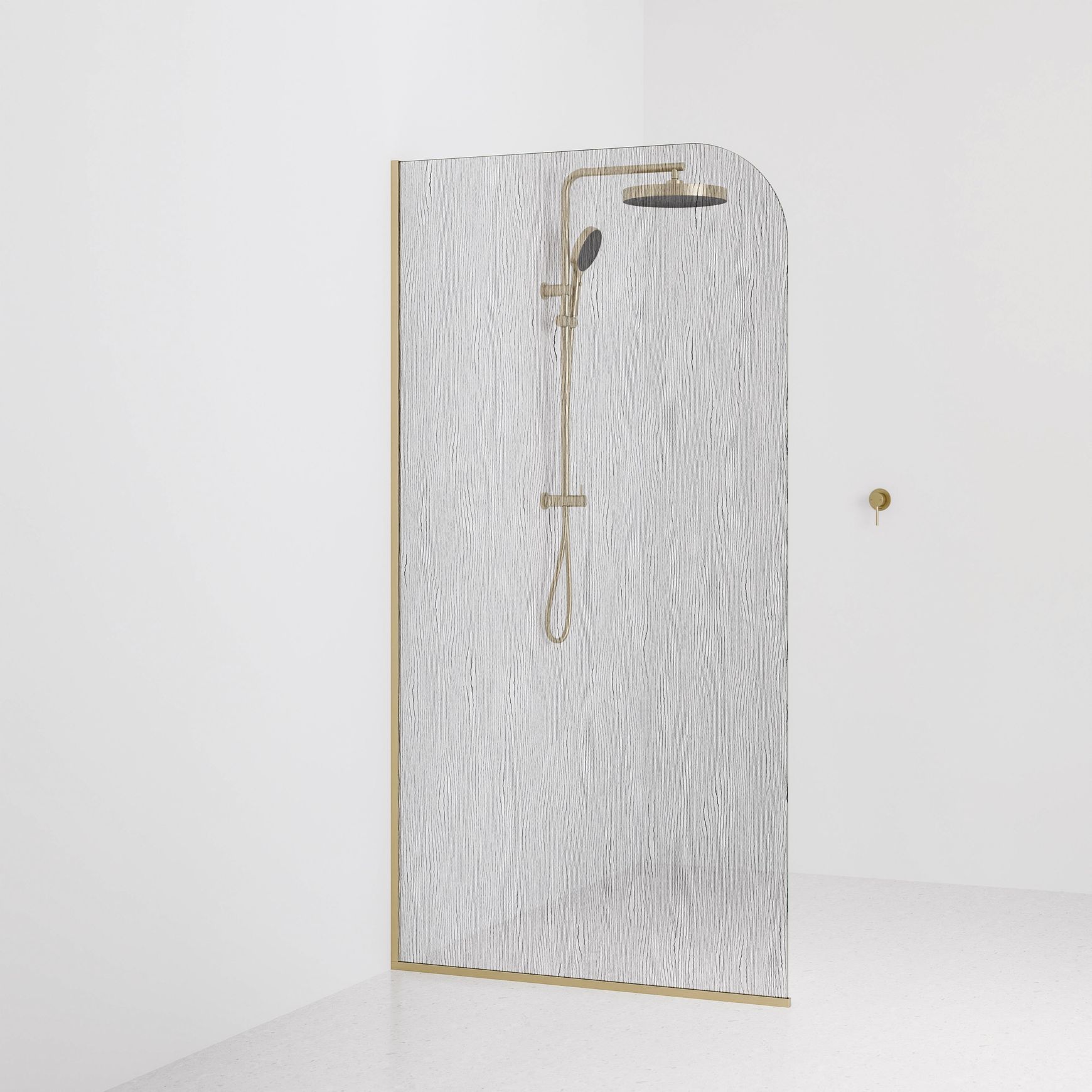Code Allure Shower Screen Glass Range| 1050mm