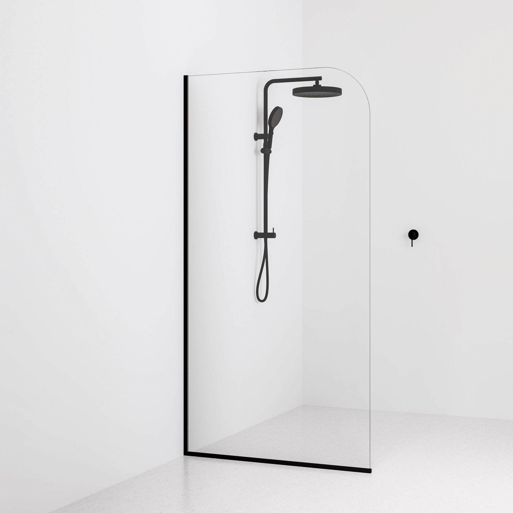 Code Super Clear Shower Screen Range | 1050mm