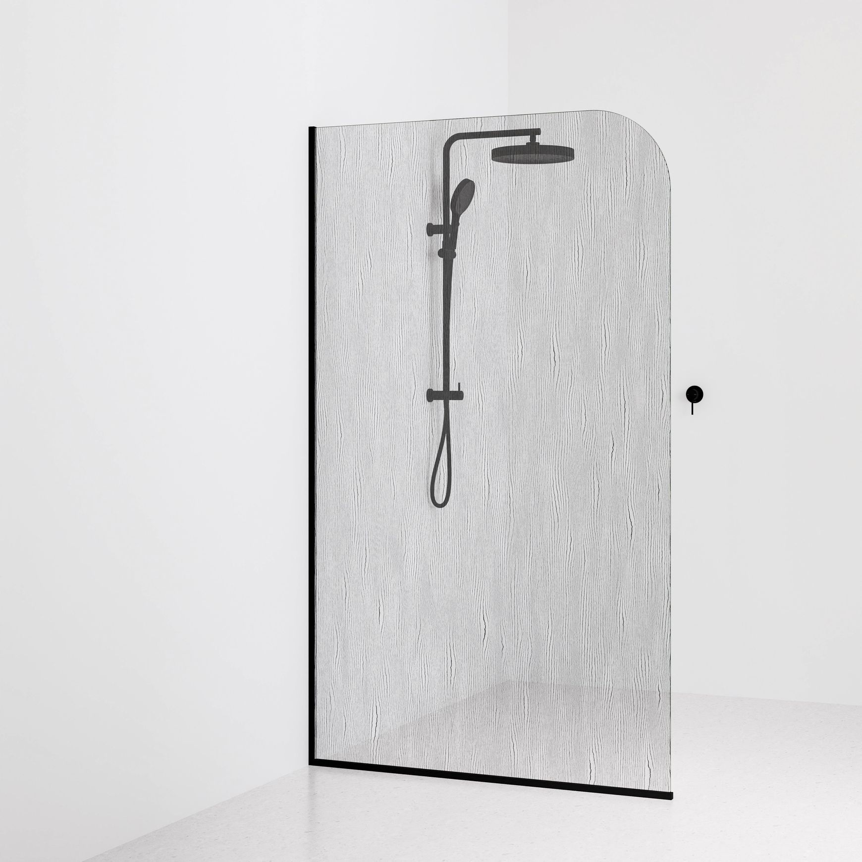 Code Allure Shower Screen Glass Range | 1200mm