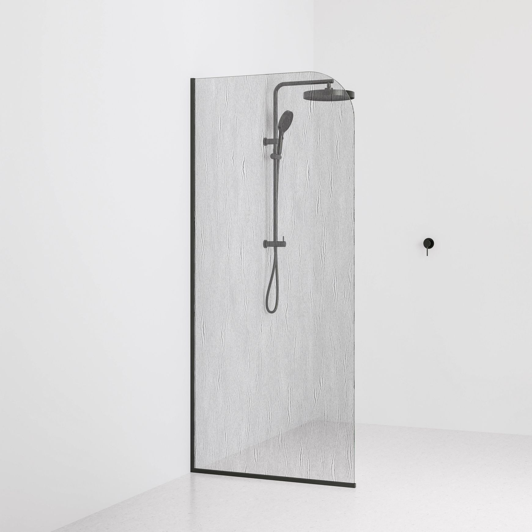 Code Allure Shower Screen Glass Range | 900mm