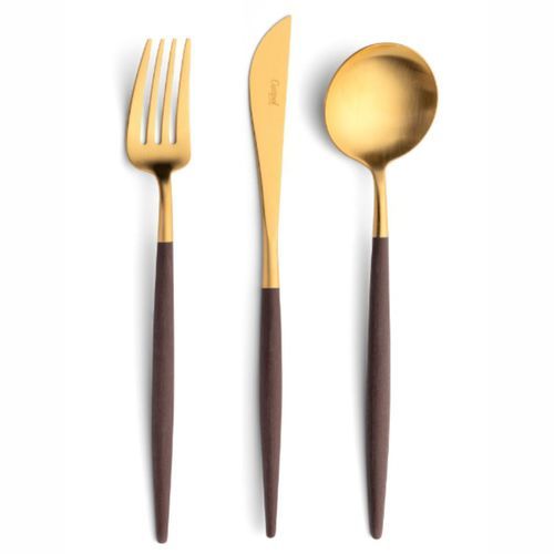 Goa Brown & Matt Gold 24 Piece Set