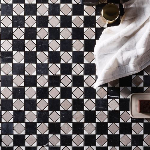 Greg Natale Botta Marble Mosaic