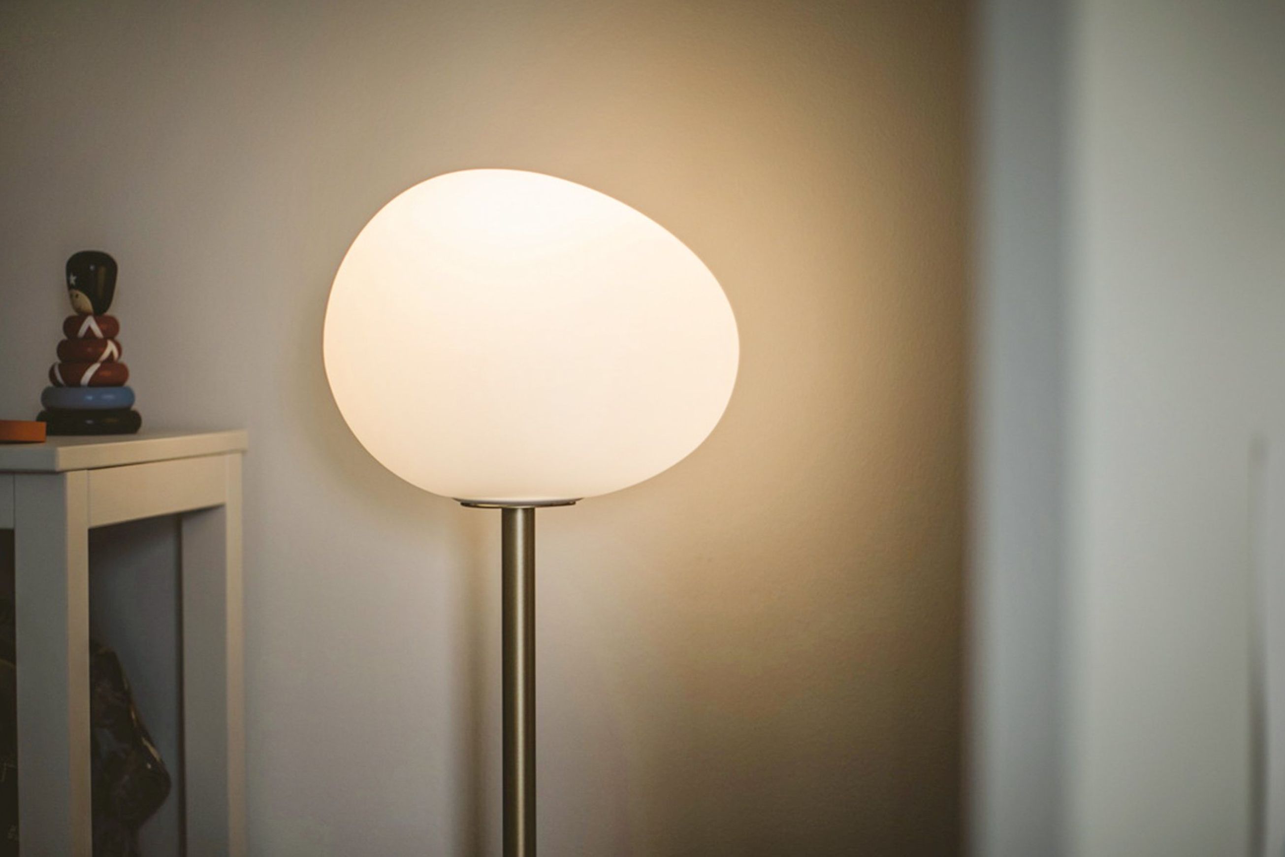 Gregg Alta Media Table Lamp - Glass