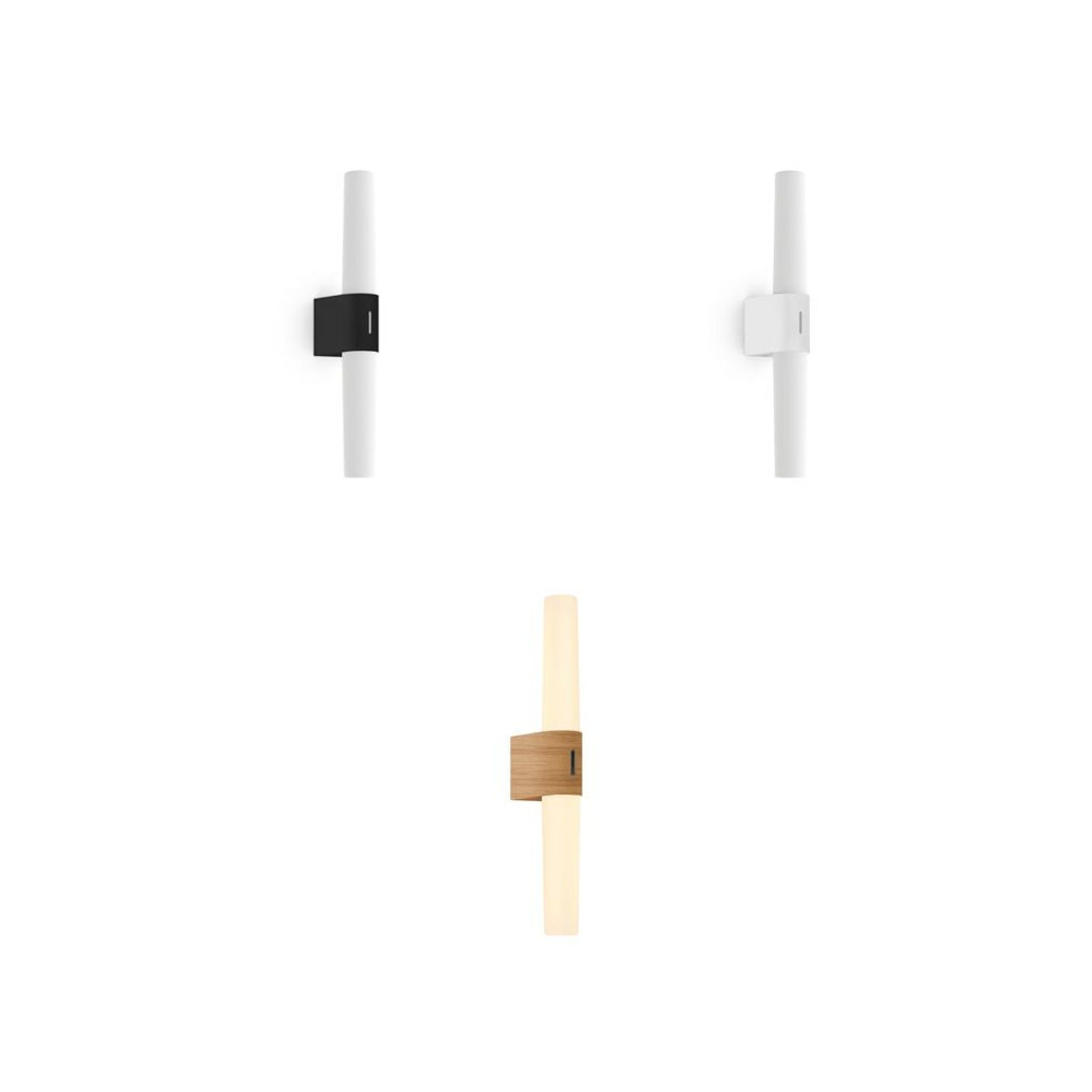 Helva Double Basic Wall Light