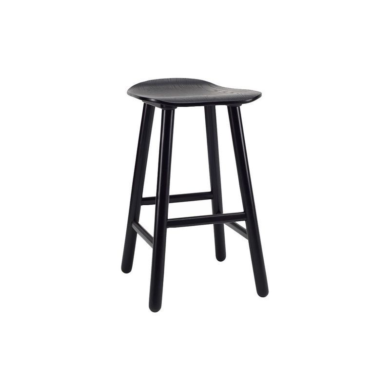 Hetty Counter Stool - Black Ash Veneer