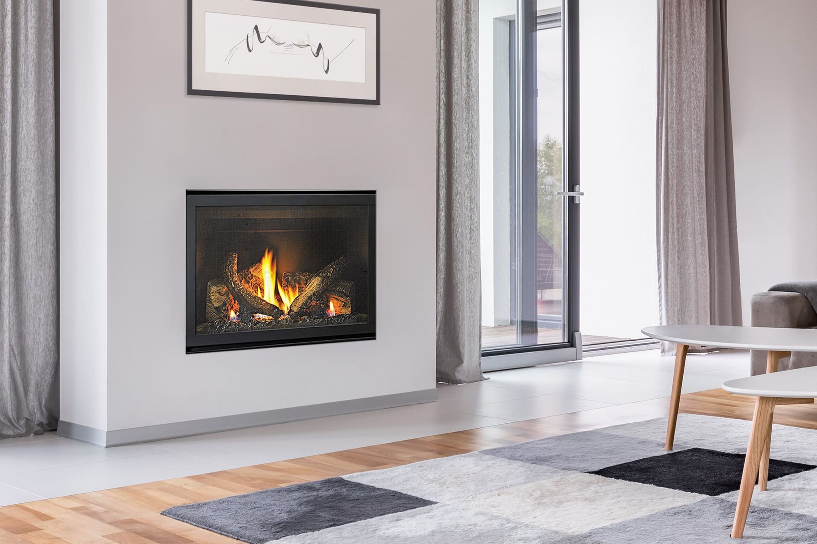 5X Balanced Flue Fireplace