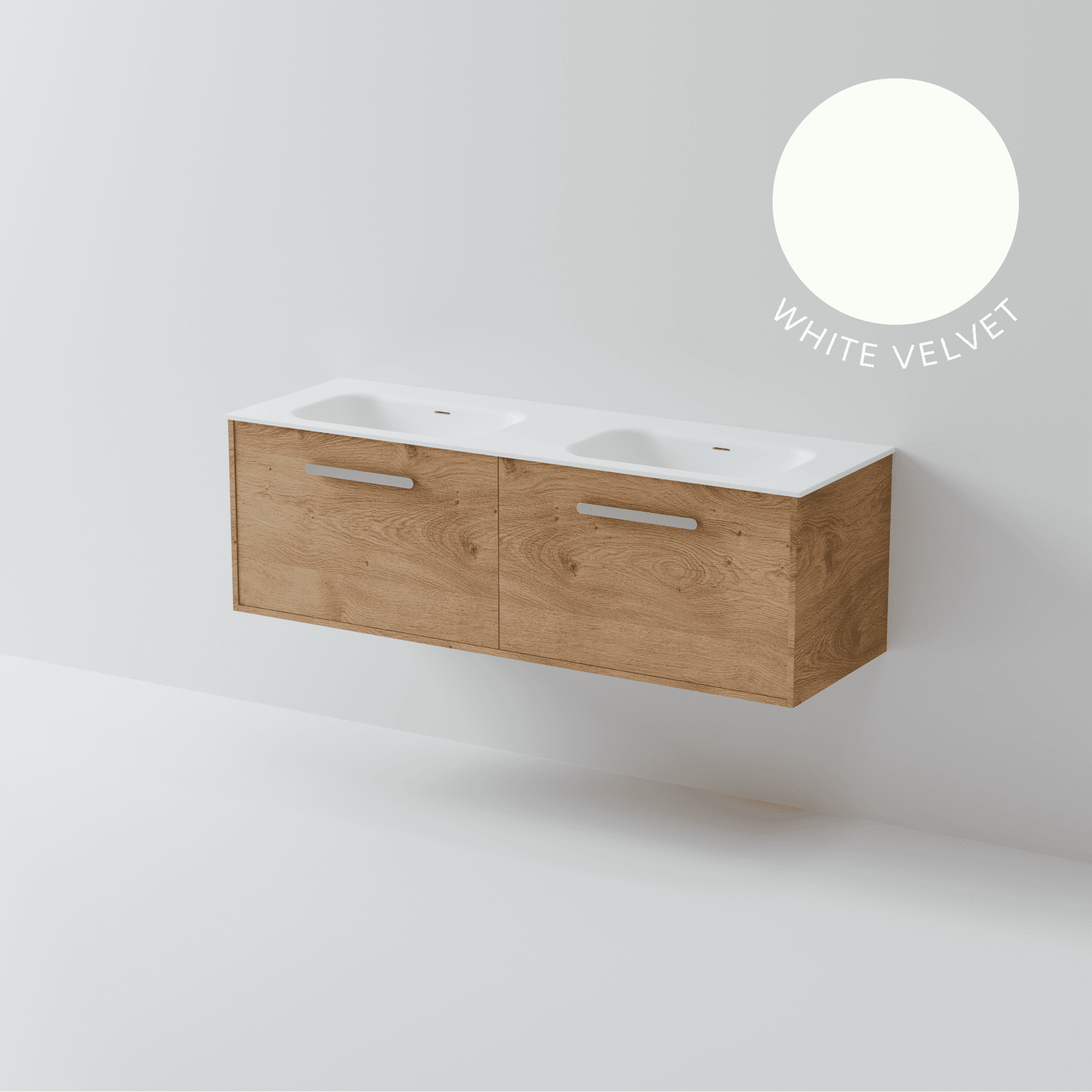 Hako 1500 Double Inset Basin Vanity