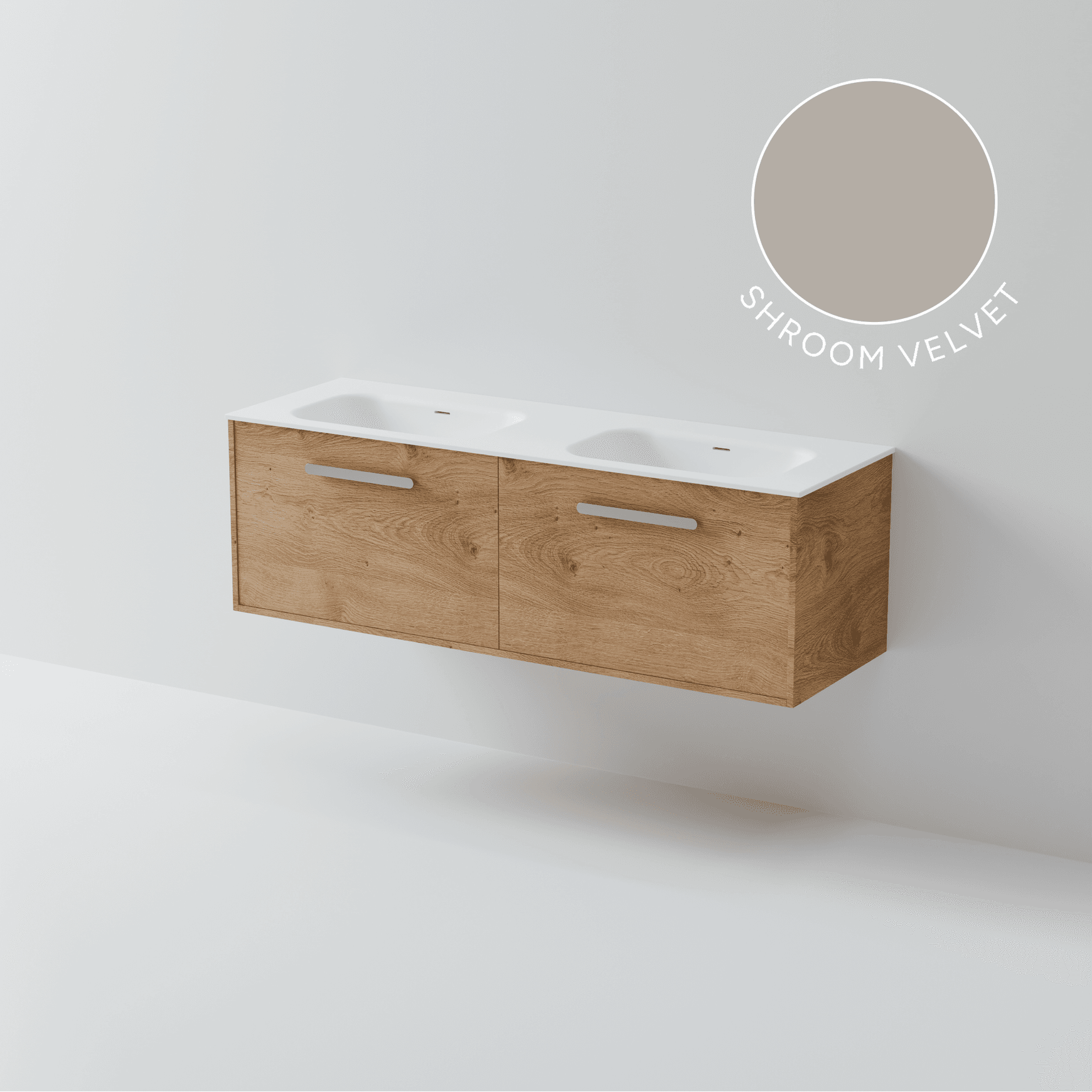 Hako 1500 Double Inset Basin Vanity
