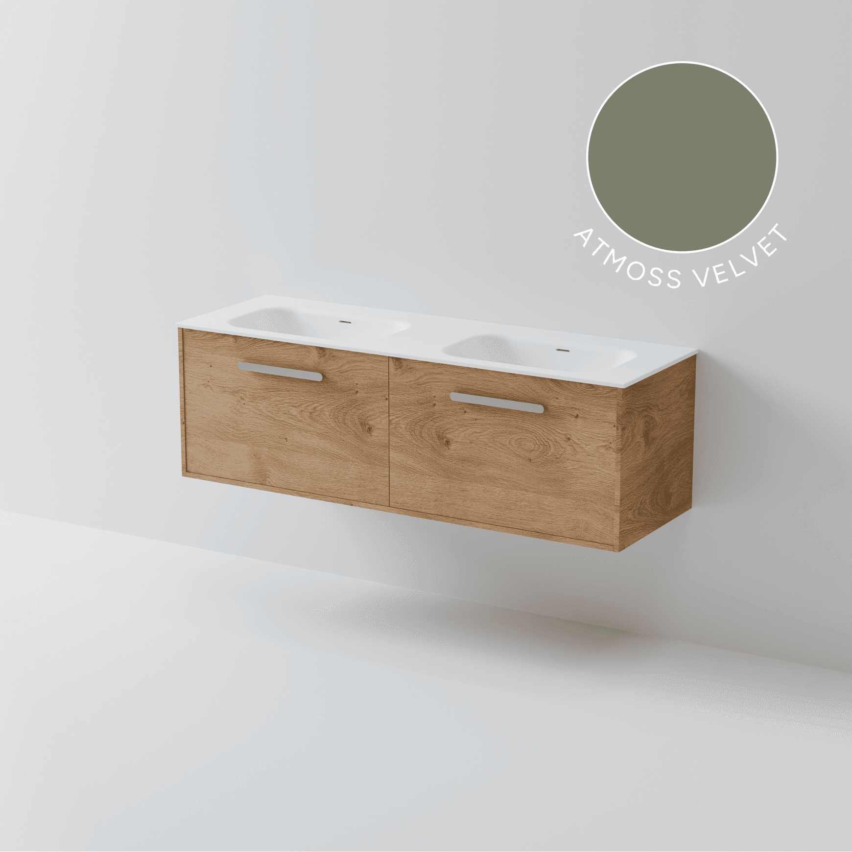 Hako 1500 Double Inset Basin Vanity