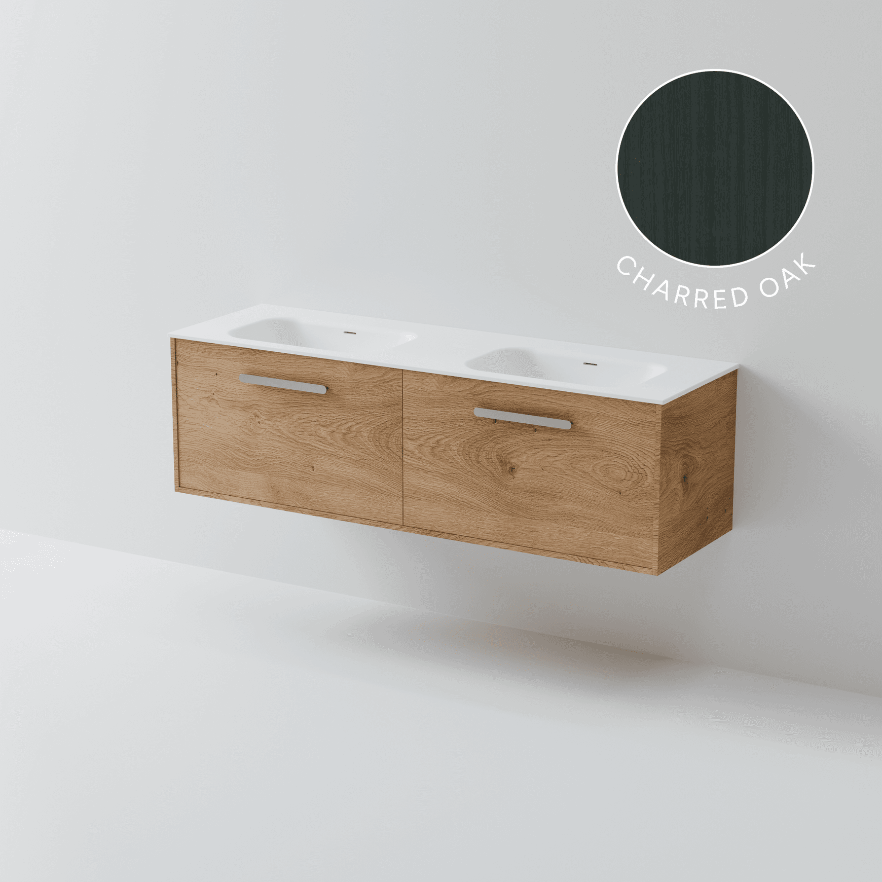 Hako 1600 Double Inset Basin Vanity