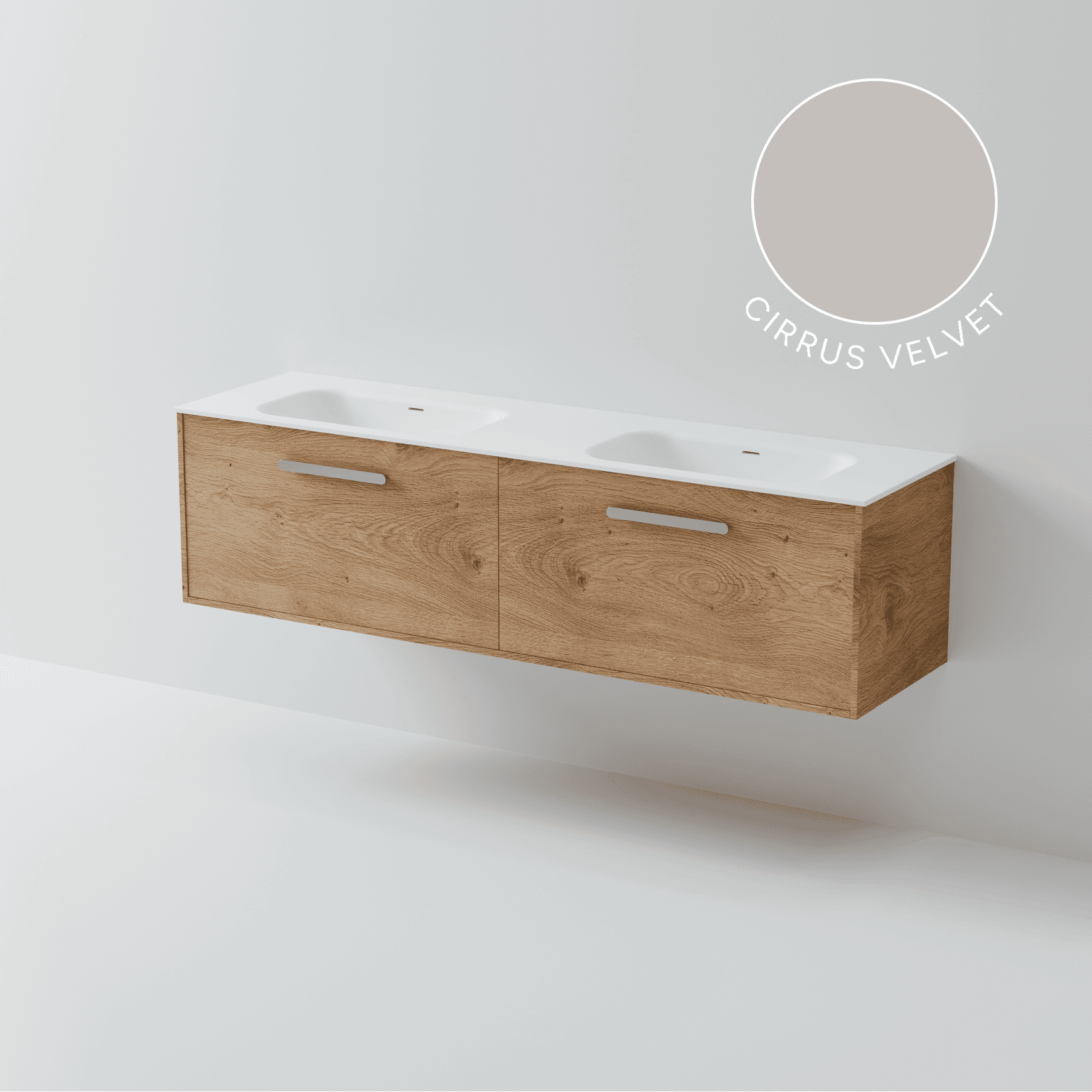 Hako 1800 Double Inset Basin Vanity