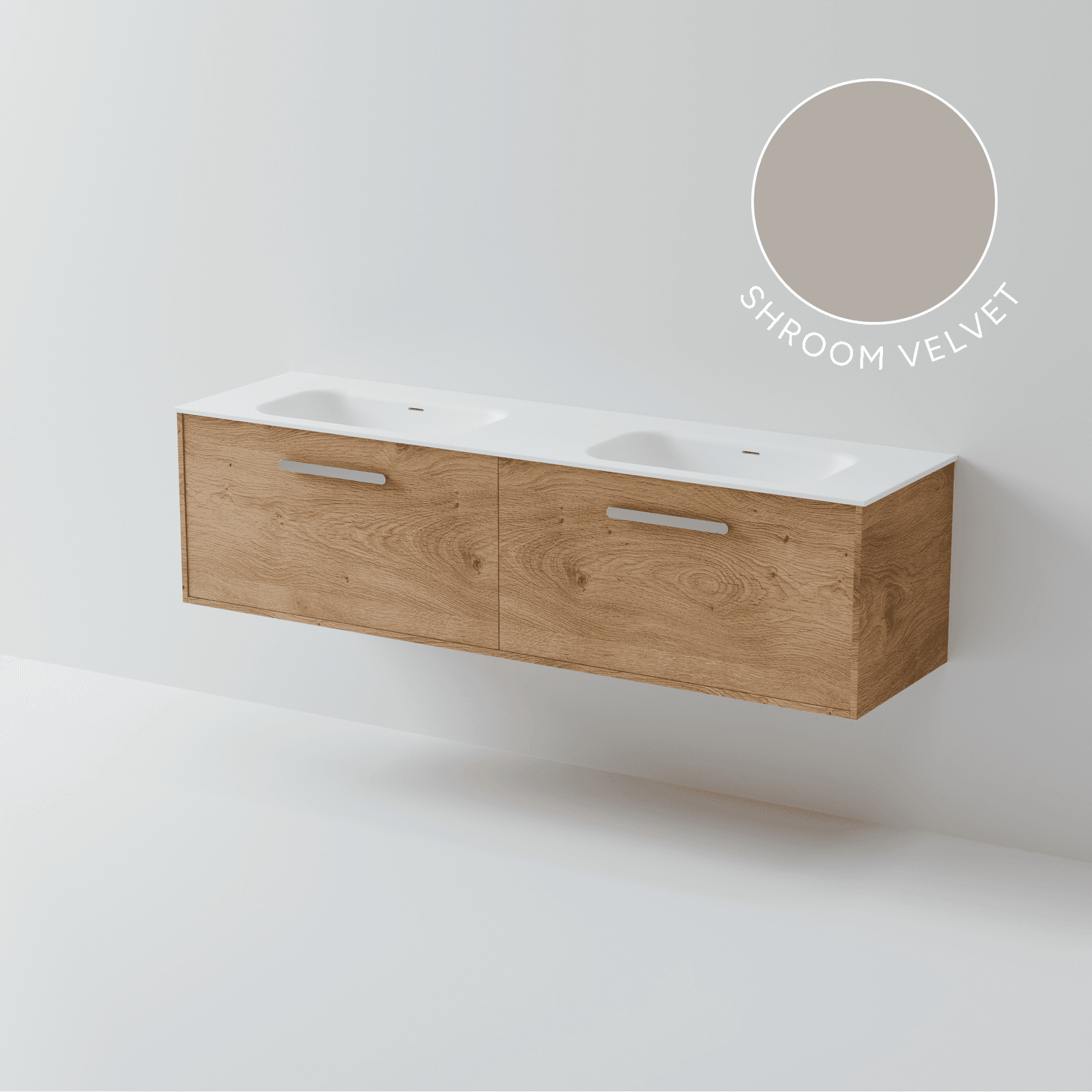 Hako 1800 Double Inset Basin Vanity
