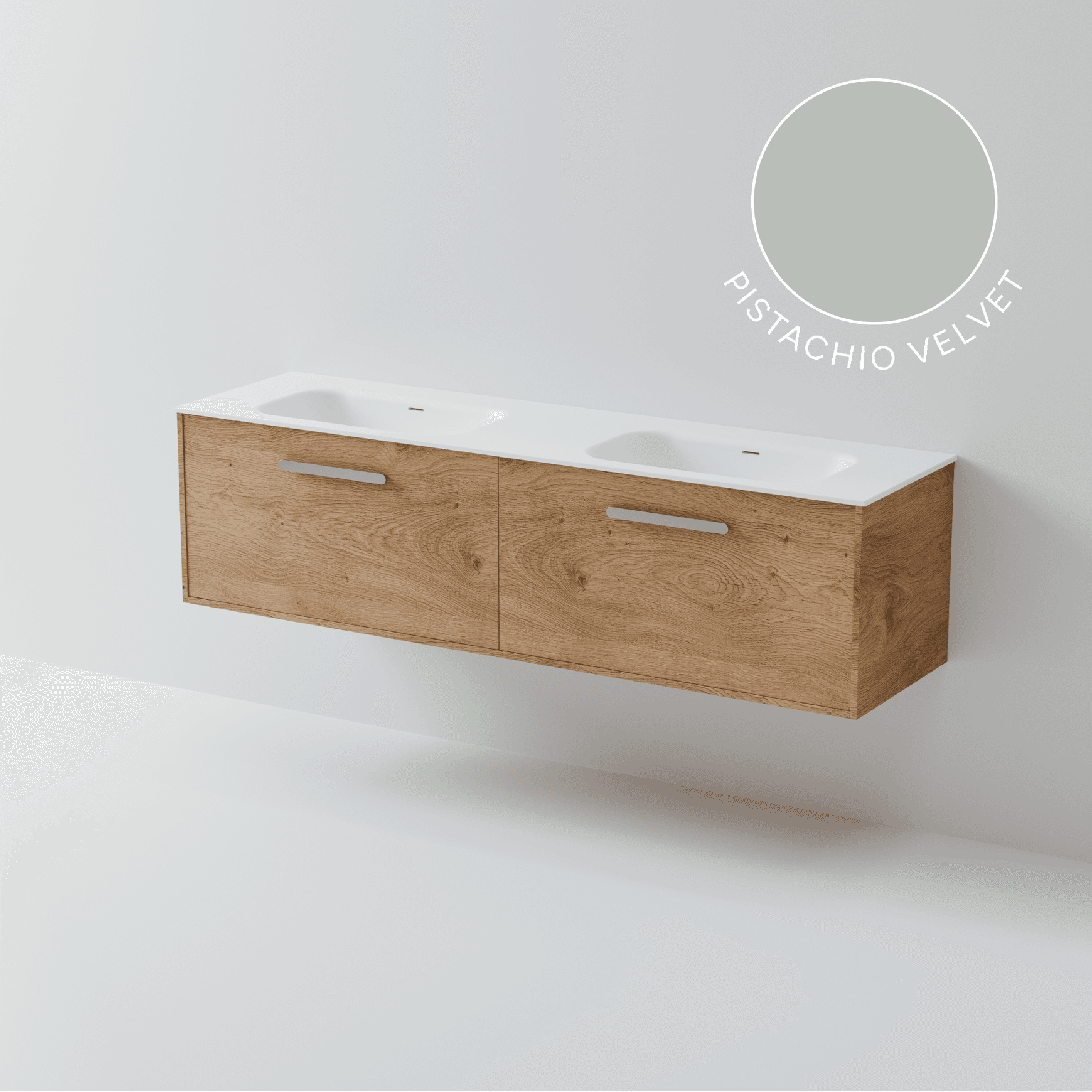 Hako 1800 Double Inset Basin Vanity