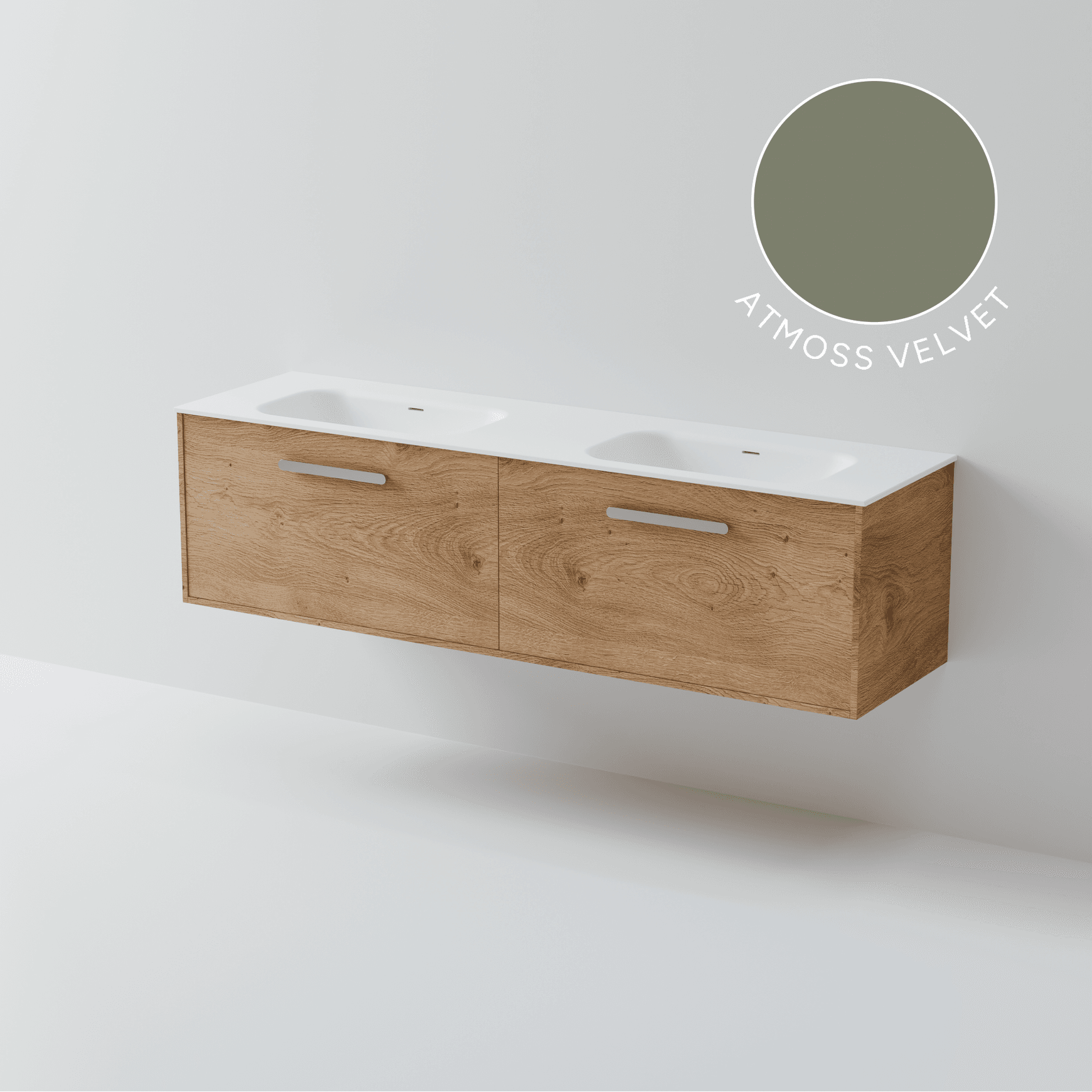 Hako 1800 Double Inset Basin Vanity