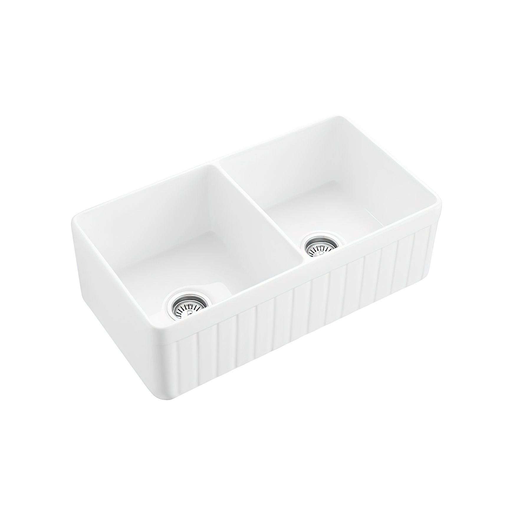 Hartley Double Farmhouse Fireclay Sink