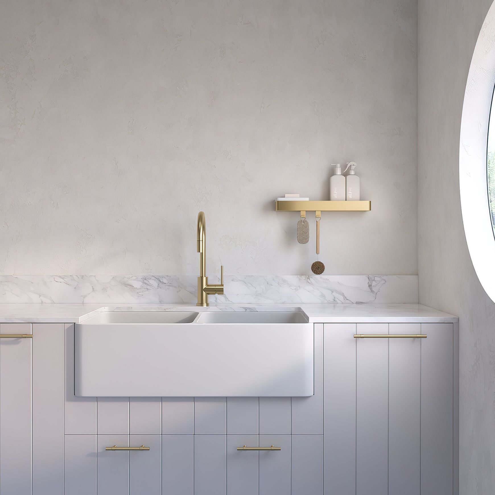 Hartley Double Farmhouse Fireclay Sink