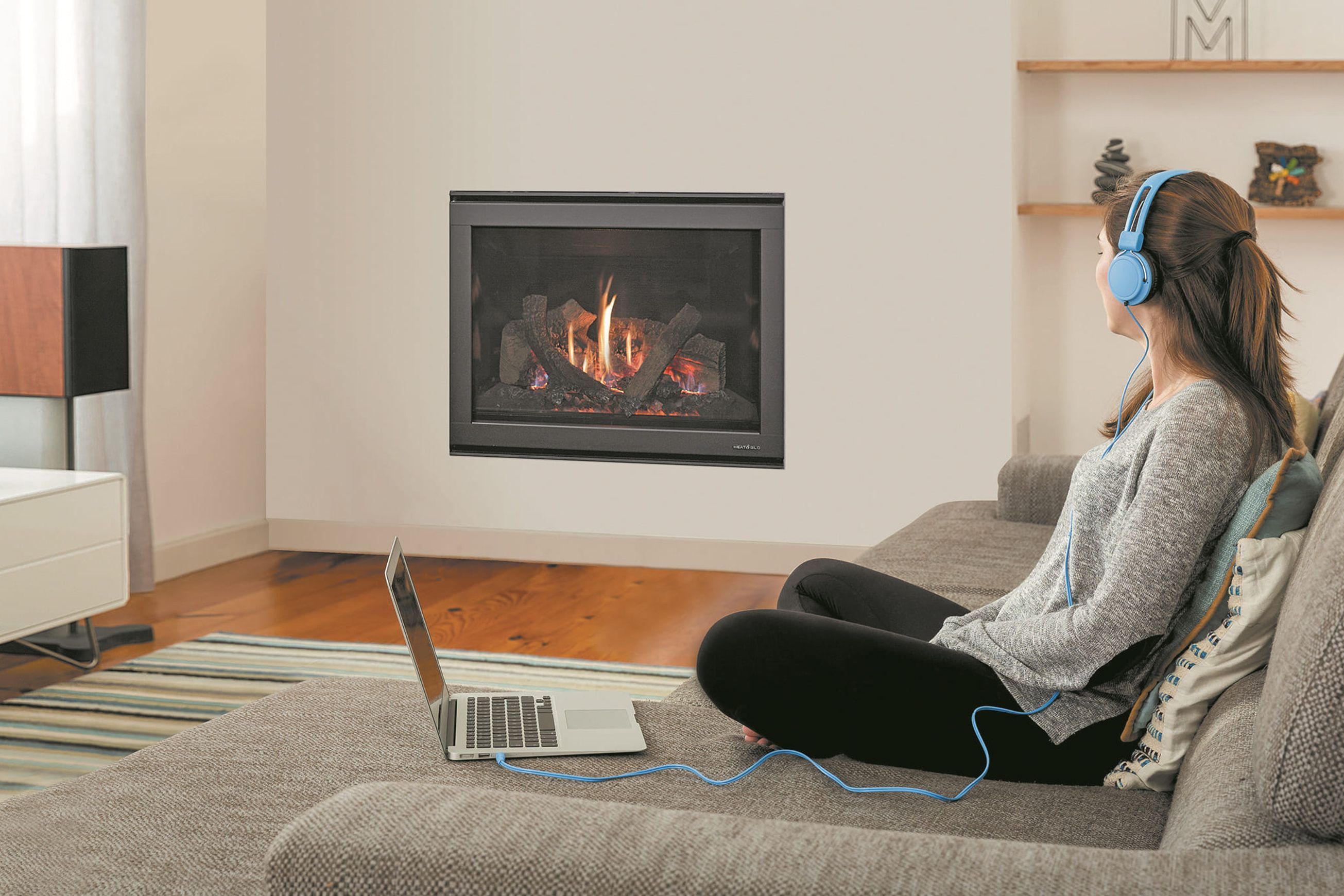5X Balanced Flue Fireplace