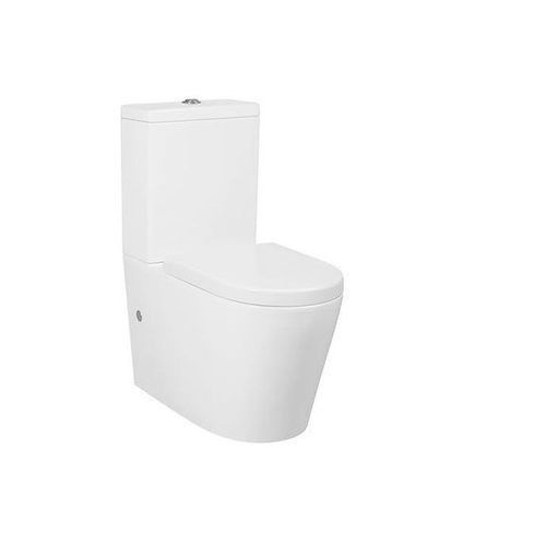 Inspire Alzano Rimless Toilet Suite Gloss White
