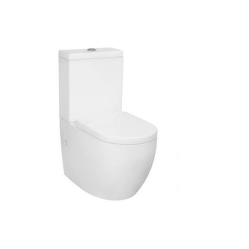 Inspire Deluso Rimless Toilet Set Gloss White