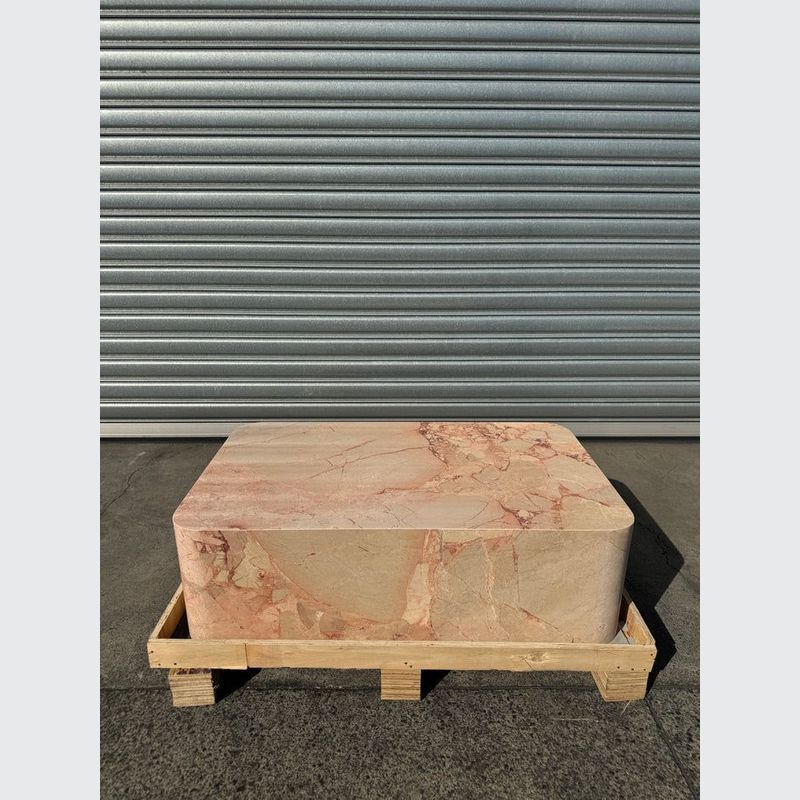 Block Coffee Table - Moonlight Marble | Natural Stone Co.