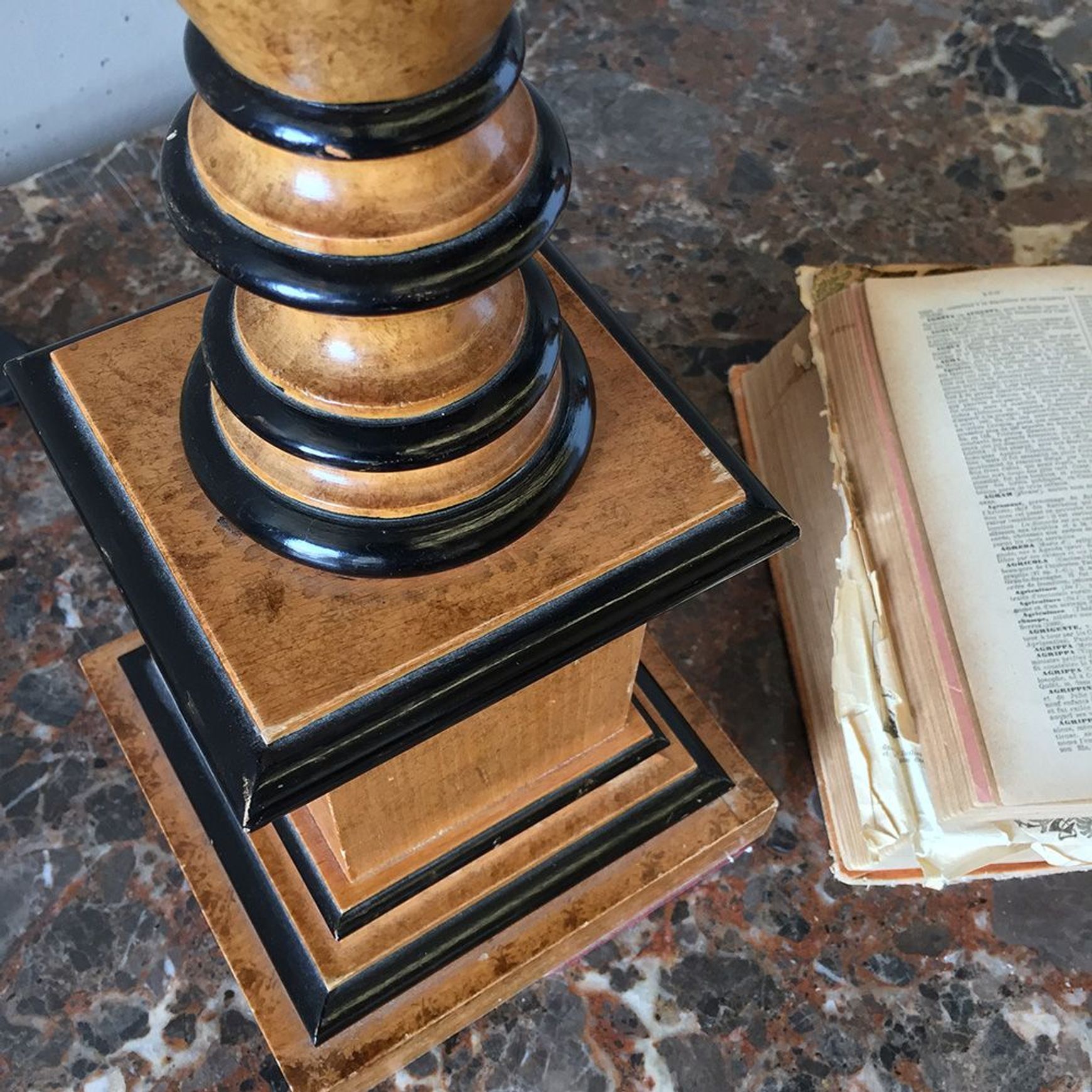 Mid-Century Baluster Lamps