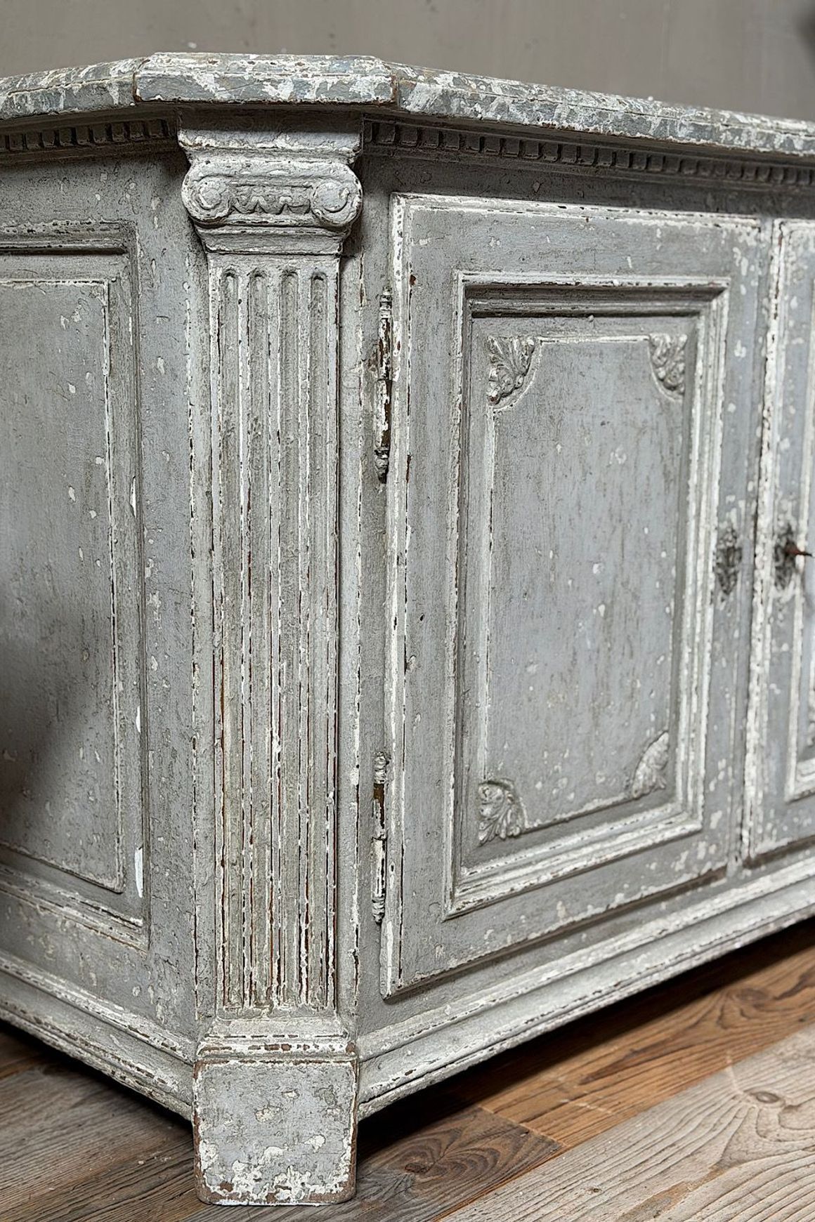 Louis XIV Painted Sideboard