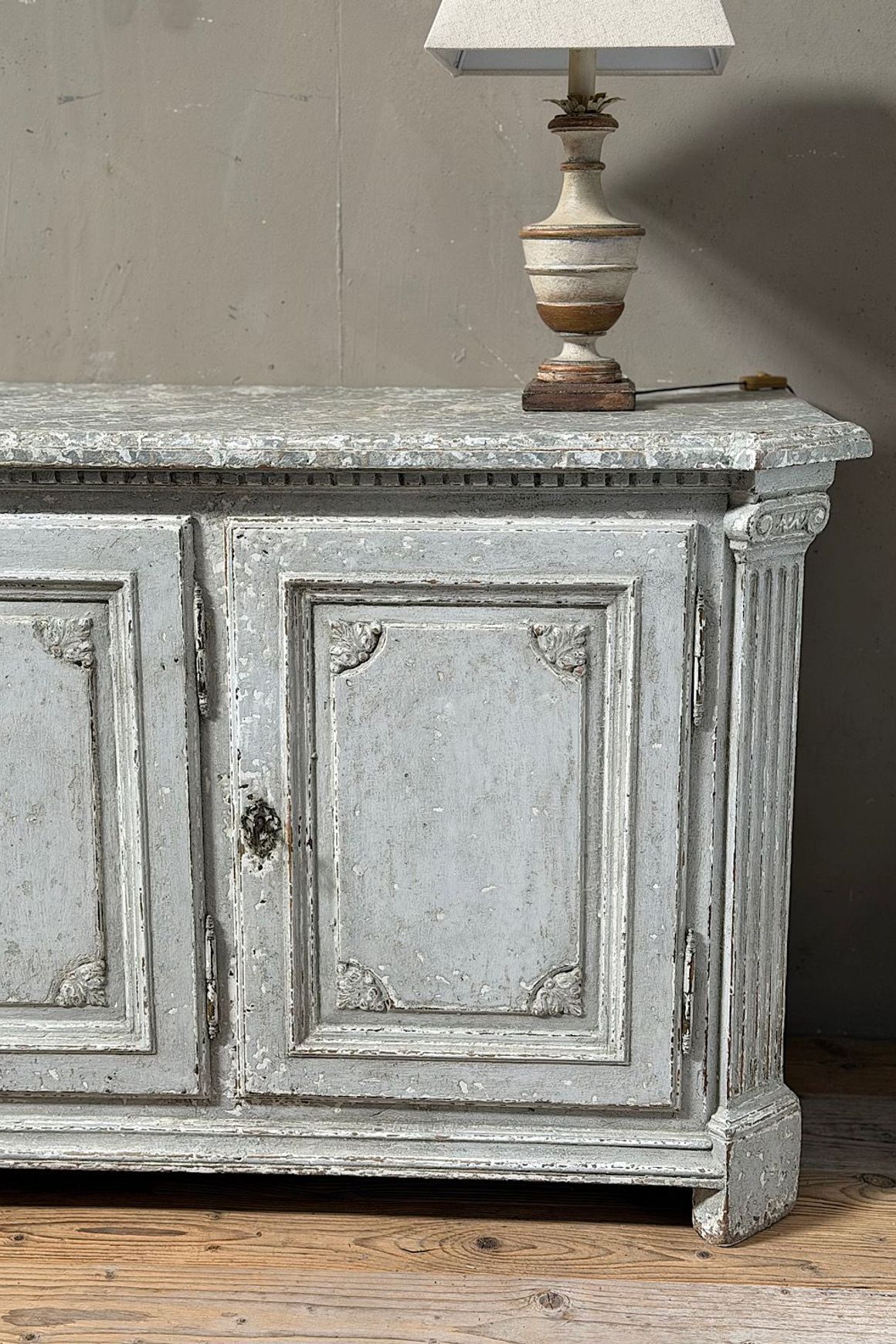 Louis XIV Painted Sideboard
