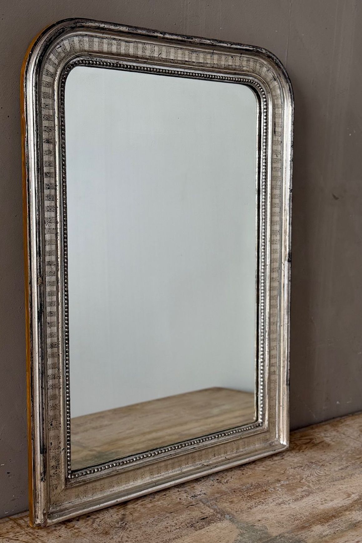 Louis Philippe Silvered Mirror