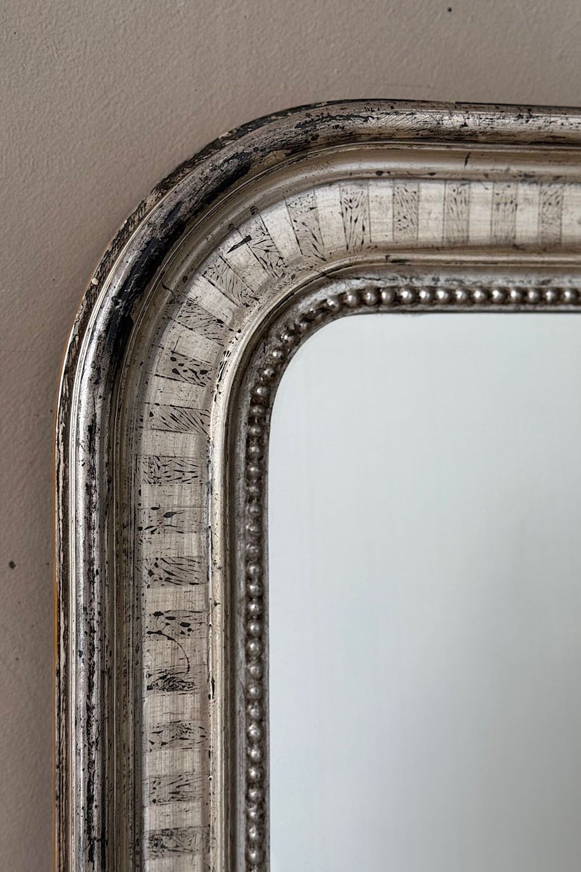 Louis Philippe Silvered Mirror
