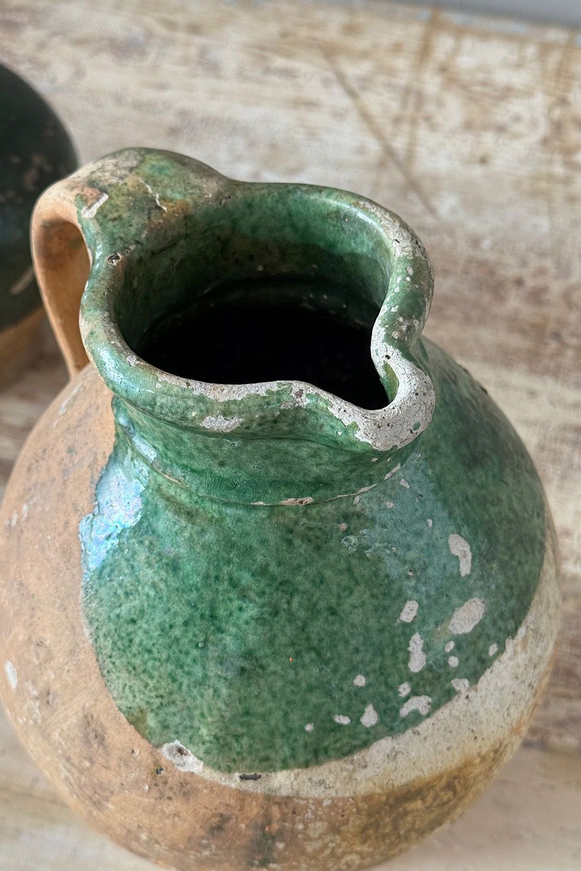 French Terracotta Oil Jugs (Pair)