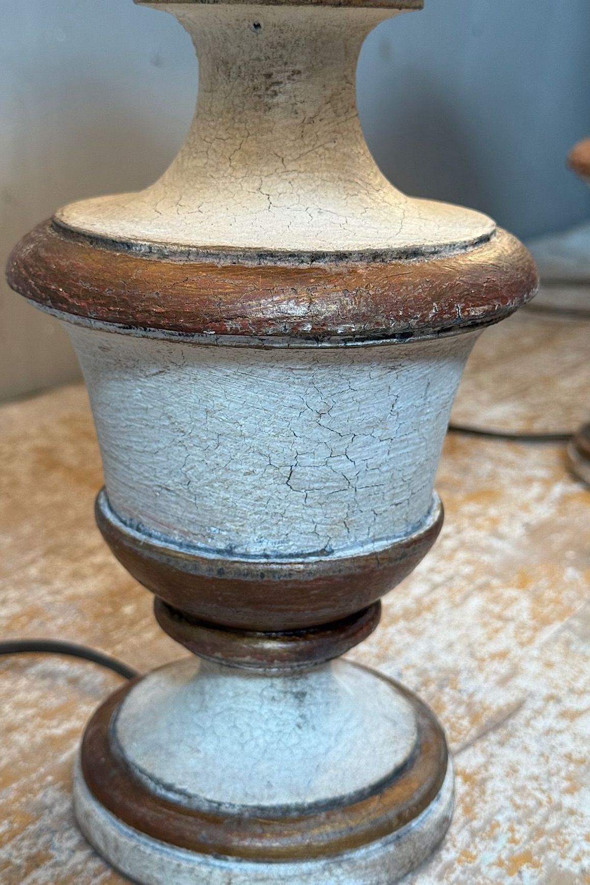 Italian Painted Lamps