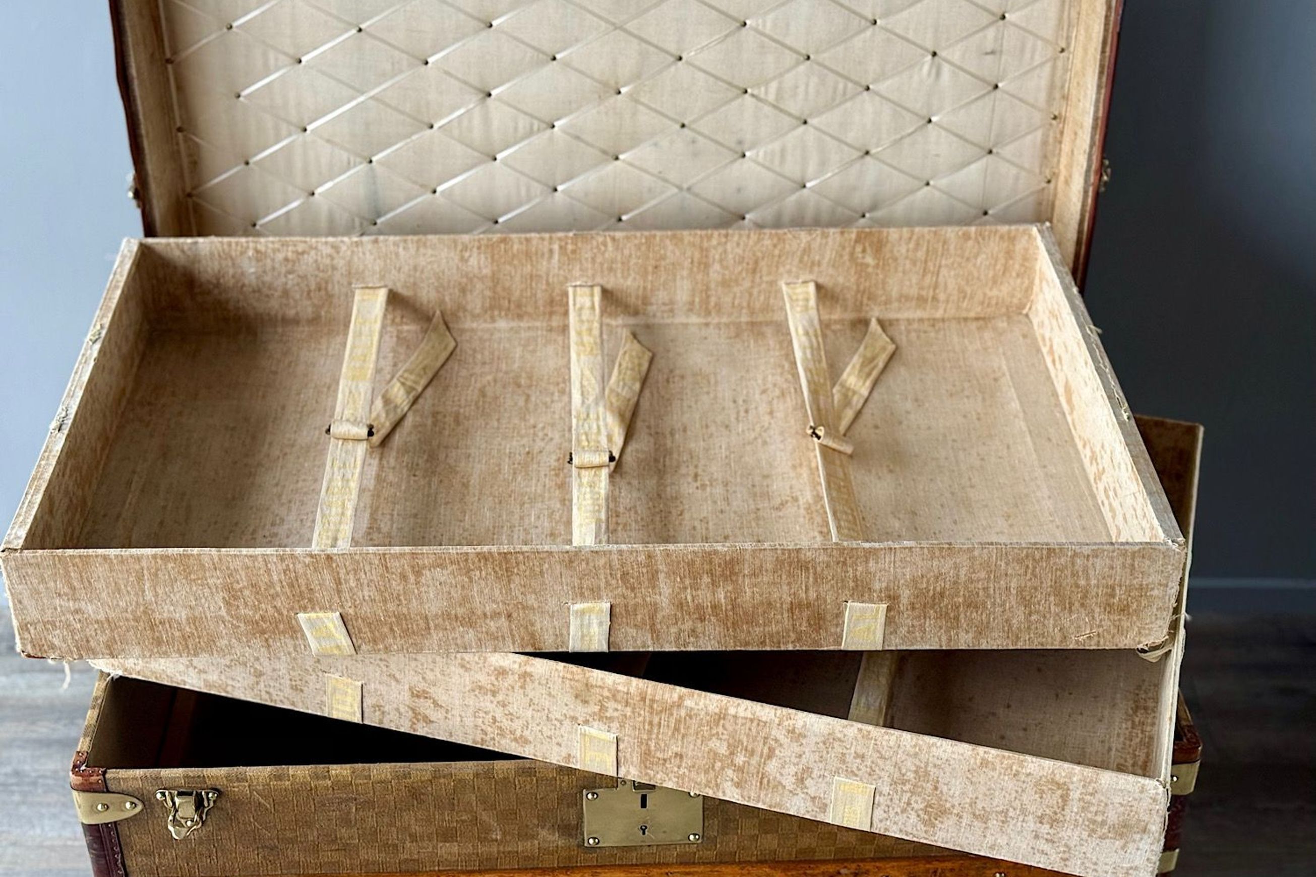 Antique French Travelling Trunk