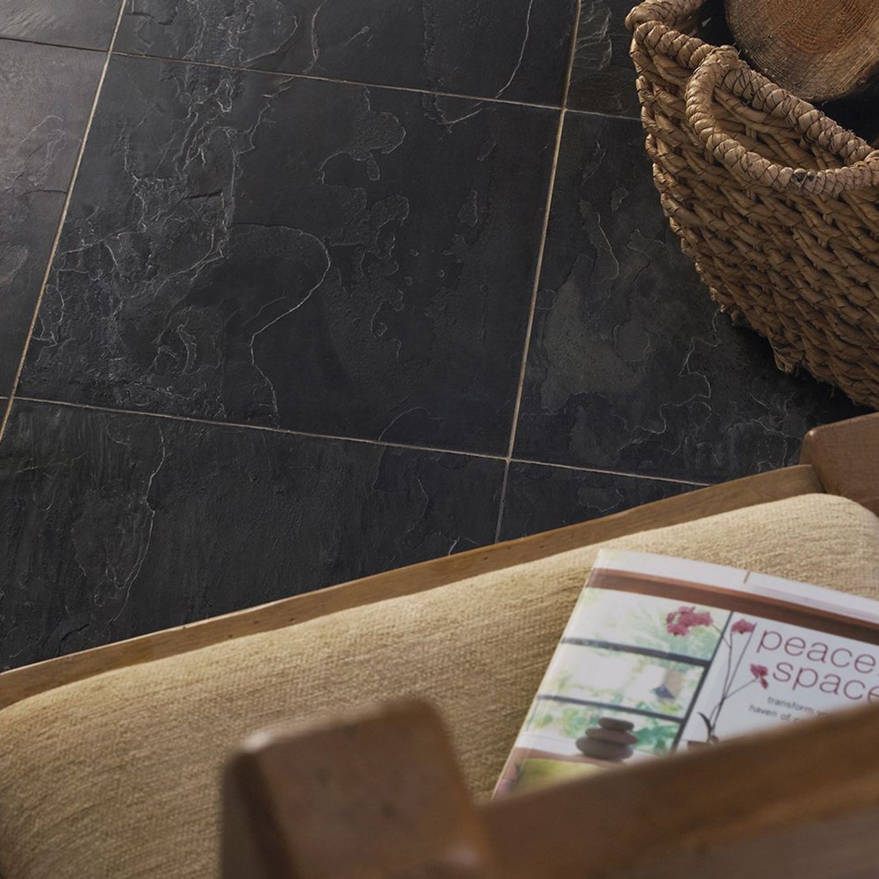 Indian Black Slate Tiles