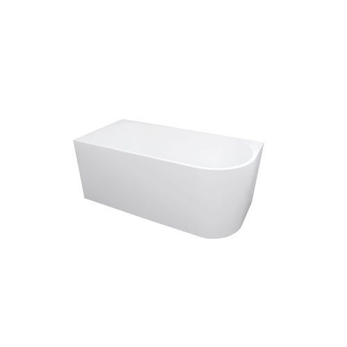 Inspire Left Corner Nf Bathtub Gloss White (Available In 1500mm And 1700mm)