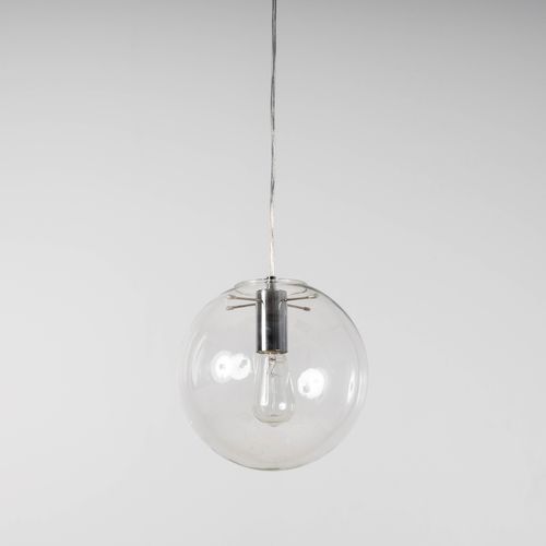 Ariana Glass Pendant Light - Chrome