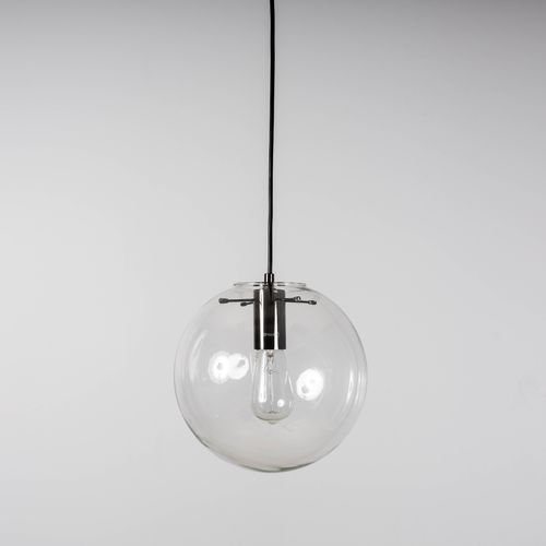 Ariana Glass Pendant Light - Pearl Black