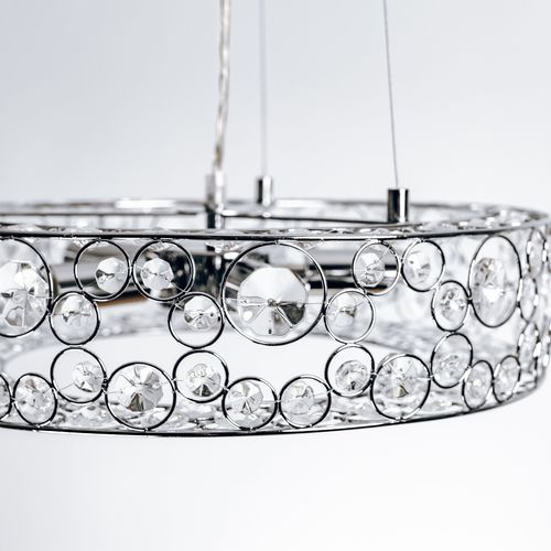 Chateau | Crystal Pendant Light - Chrome